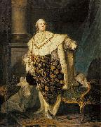 Louis XVI in Coronation Robes Joseph-Siffred  Duplessis